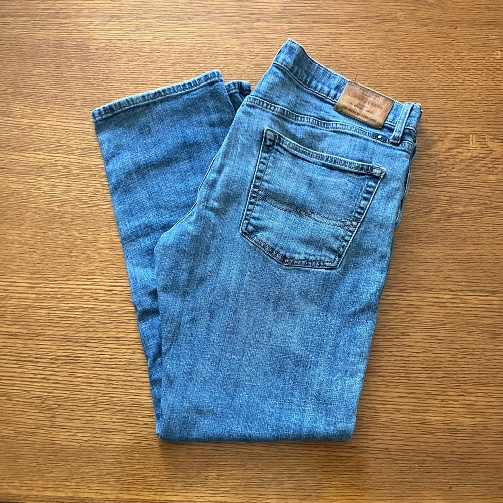 Lucky Brand 221 Straight Denim Jeans